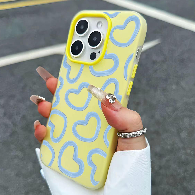 Cute Oil Painting Love Heart P - Phone Cases Xr Cute ulasan dan harga