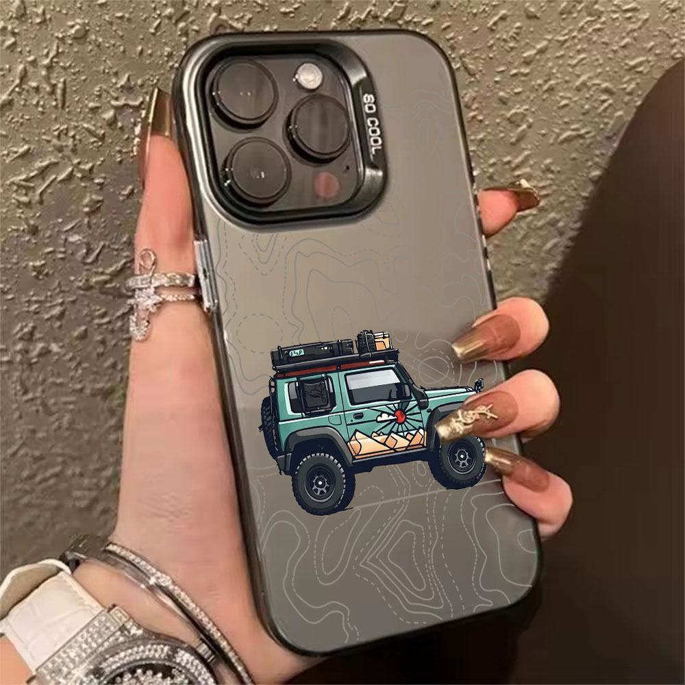 Simple Car Pattern Phone Case  - Phone Cases Online ulasan dan harga