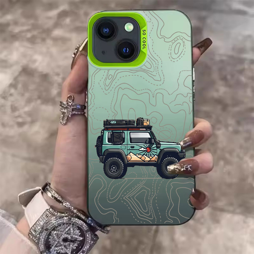 Simple Car Pattern Phone Case  - Phone Cases Online ulasan dan harga