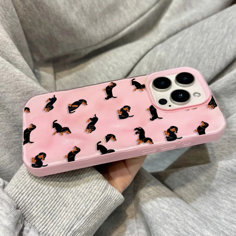Dachshunds Pattern Soft Silico - Phone Cases Xr Cute ulasan dan harga