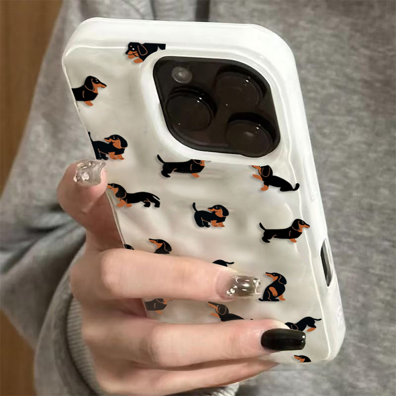 Dachshunds Pattern Soft Silico - Phone Cases Xr Cute ulasan dan harga