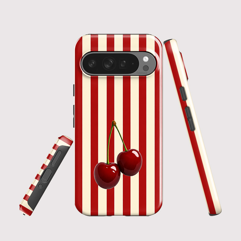 Fcicicase Cherry Stripe Patter - Phone Cases Google Pixel 10 Pro ulasan dan harga