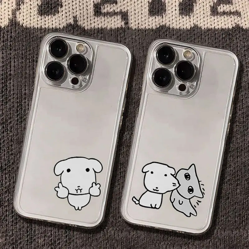 New Korean Ins Cute Puppy Cat  - Phone Cases Y2K ulasan dan harga