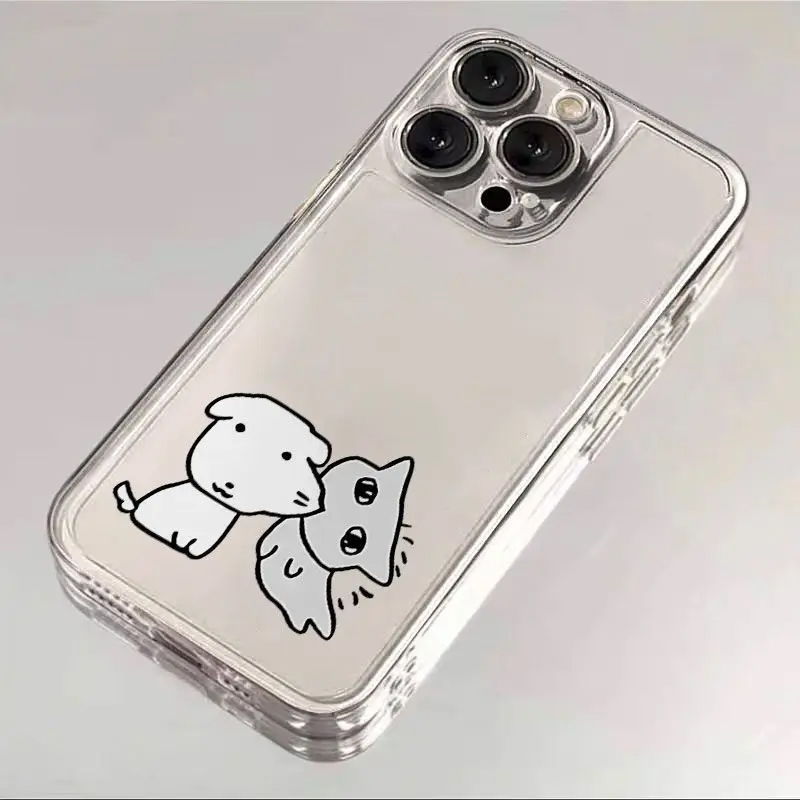 New Korean Ins Cute Puppy Cat  - Phone Cases Y2K ulasan dan harga