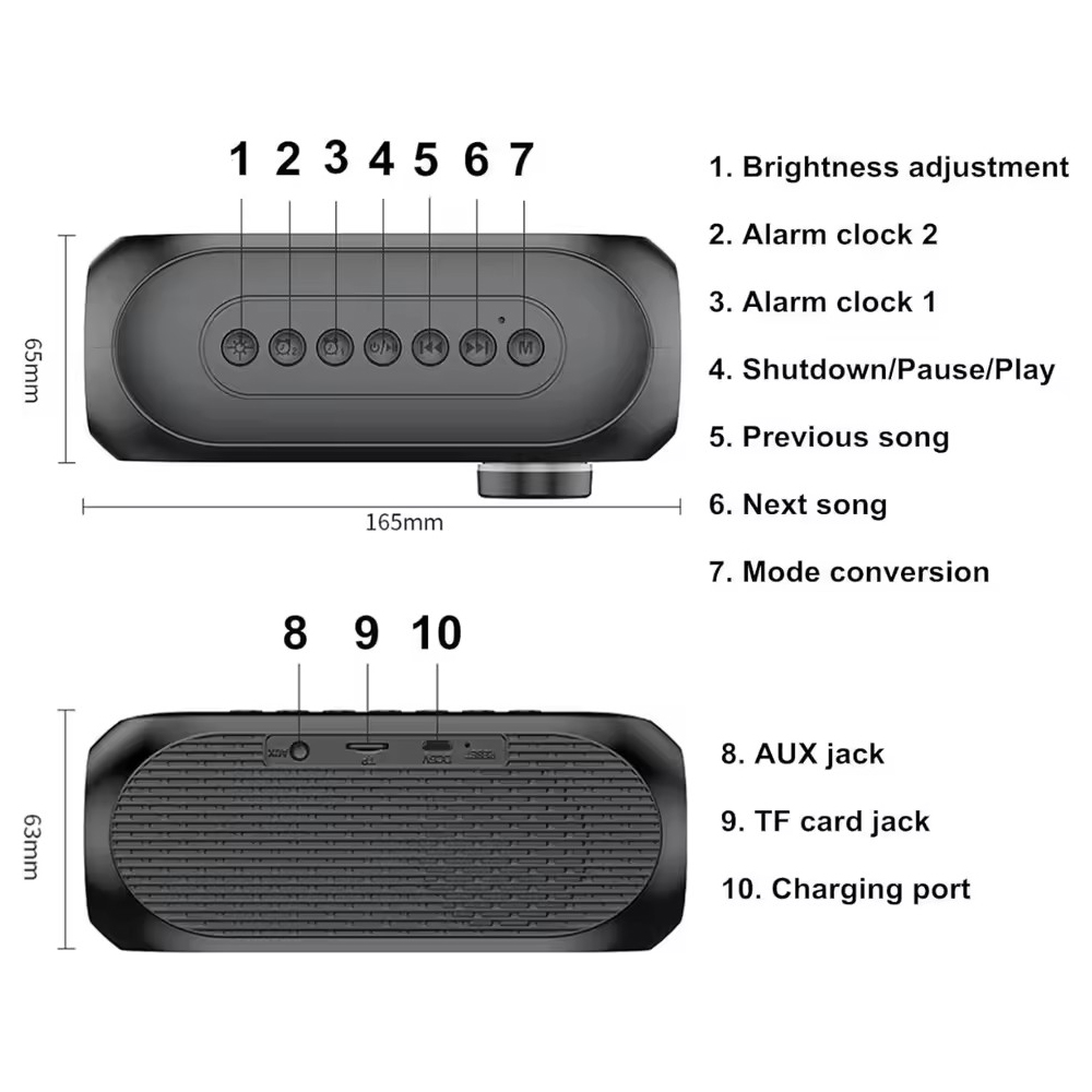 Wireless Bluetooth Speaker Ala - Phone Cases Big W ulasan dan harga