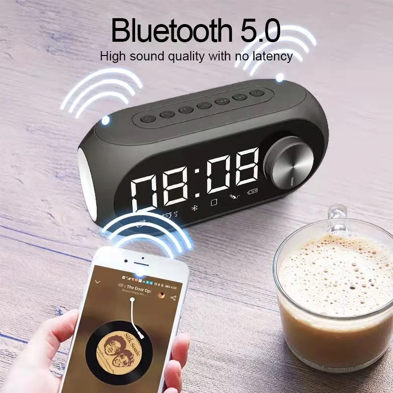 Alarm Clock Portable Bluetooth - Phone Cases Big W ulasan dan harga