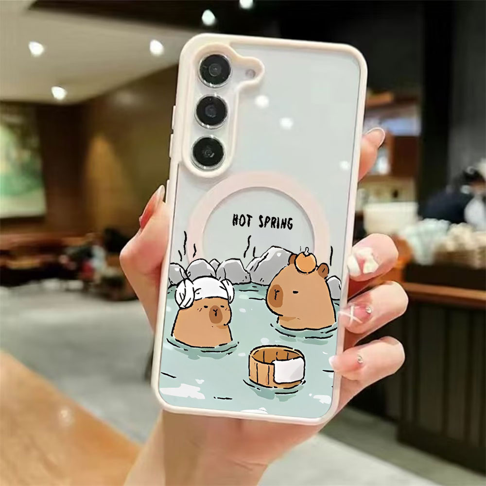 Color Transparent Magnetic Pho - Phone Cases Galaxy S23 ulasan dan harga