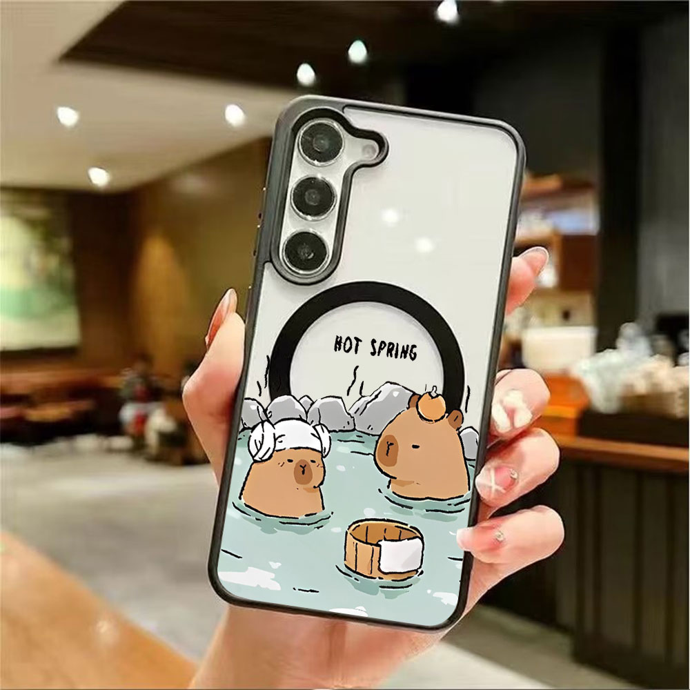 Color Transparent Magnetic Pho - Phone Cases Galaxy S23 ulasan dan harga