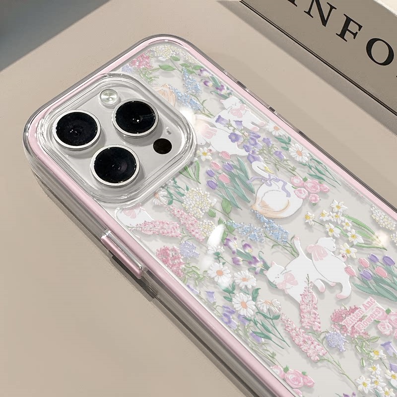 Cute Flower Cat Swan Soft Sili - Phone Cases Xr Cute ulasan dan harga
