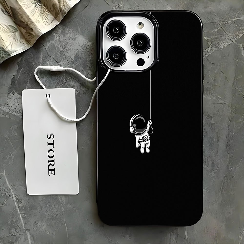 Spaceman pattern black phone c - Phone Cases Drop Proof ulasan dan harga