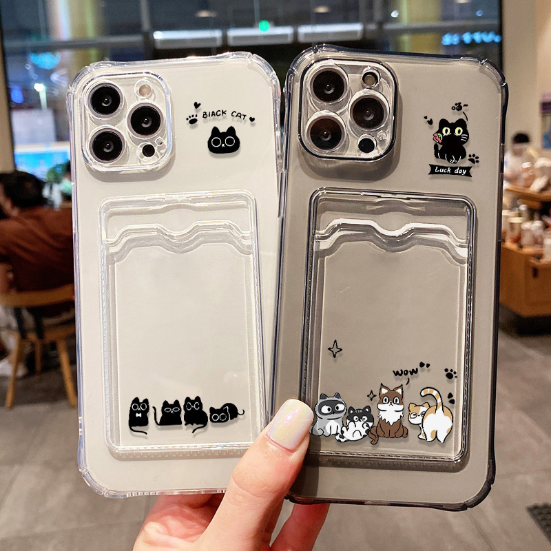 Cute Black Cat Phone Case For  - Phone Cases Xr Cute ulasan dan harga