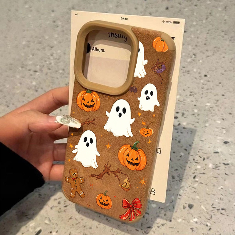 Halloween Cute Pumpkin Ghost P - Phone Cases Xr Cute ulasan dan harga