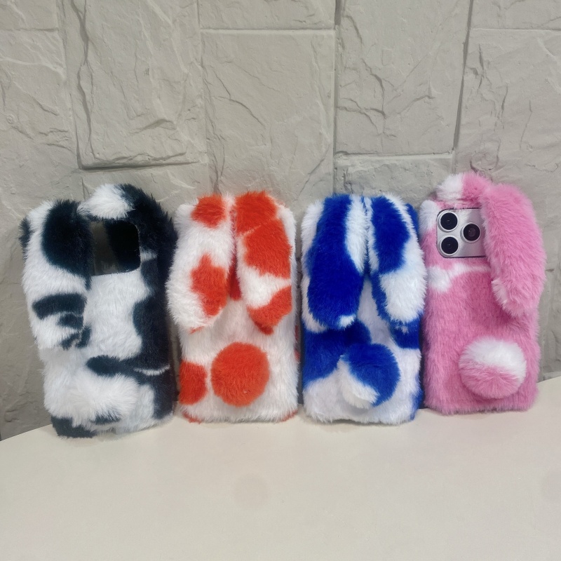 Cute Rabbit Design Fluffy Phon - Phone Cases Iphone 16 Pro Max ulasan dan harga