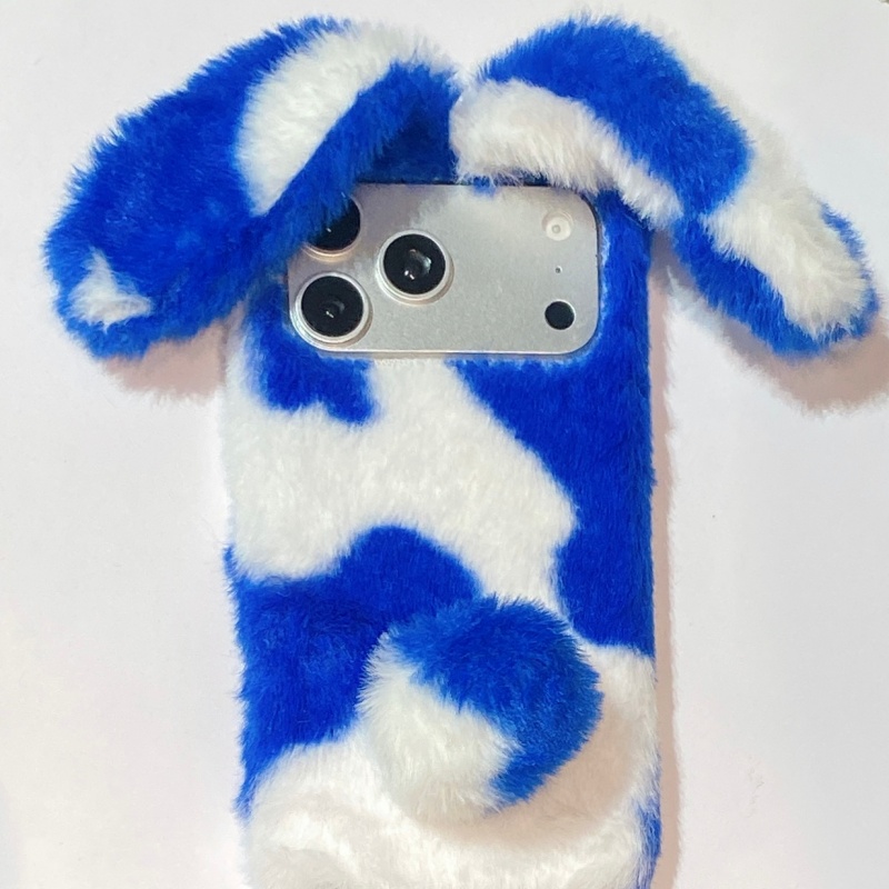 Cute Rabbit Design Fluffy Phon - Phone Cases Iphone 16 Pro Max ulasan dan harga