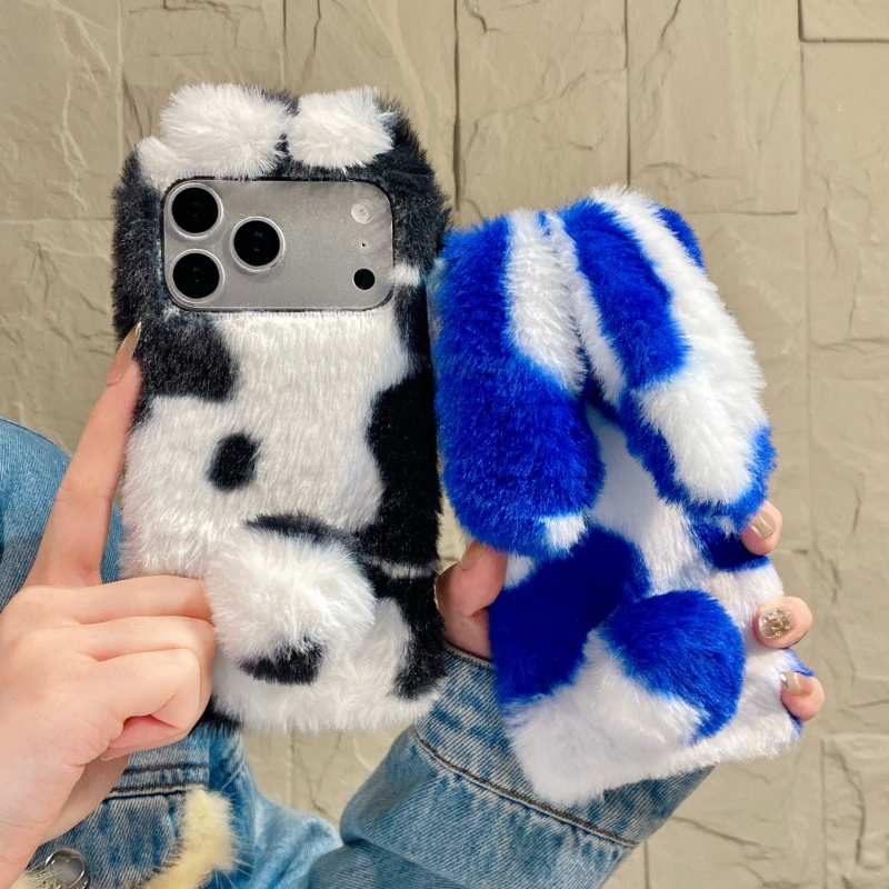 Cute Rabbit Design Fluffy Phon - Phone Cases Iphone 16 Pro Max ulasan dan harga