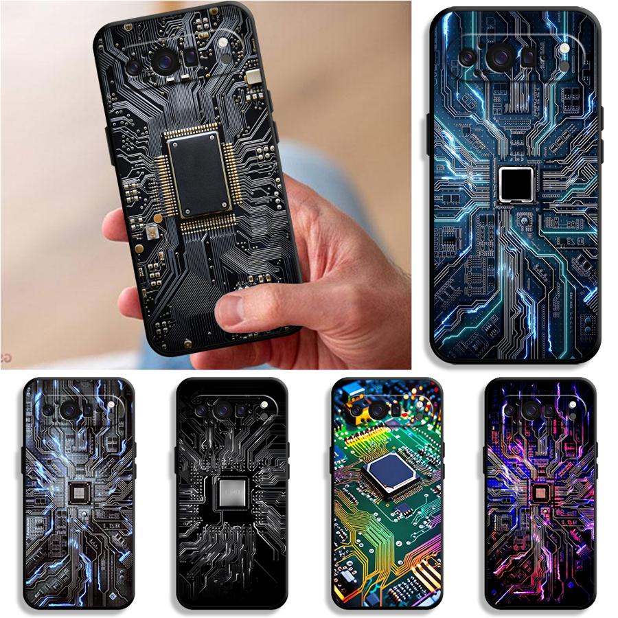 Retro Circuit Board Funda Phon - Phone Cases Google Pixel 10 Pro ulasan dan harga