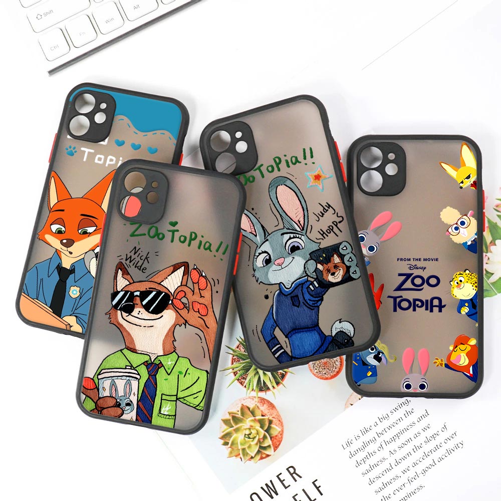 Disney Nick Judy Matte Translu - Phone Cases Iphone 16 Pro Max ulasan dan harga