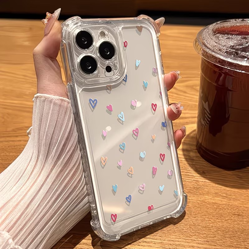 Transparent Corner Bumper Colo - Phone Cases Drop Proof ulasan dan harga