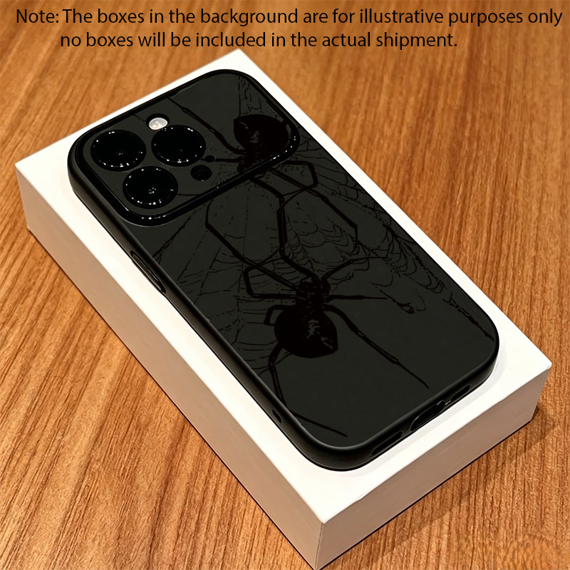 Cool Black Spider Pattern Phon - Phone Cases Online ulasan dan harga